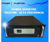 INVERSOR TELECOMUNICACIONES 110VDC/220VAC 6400W PSW
